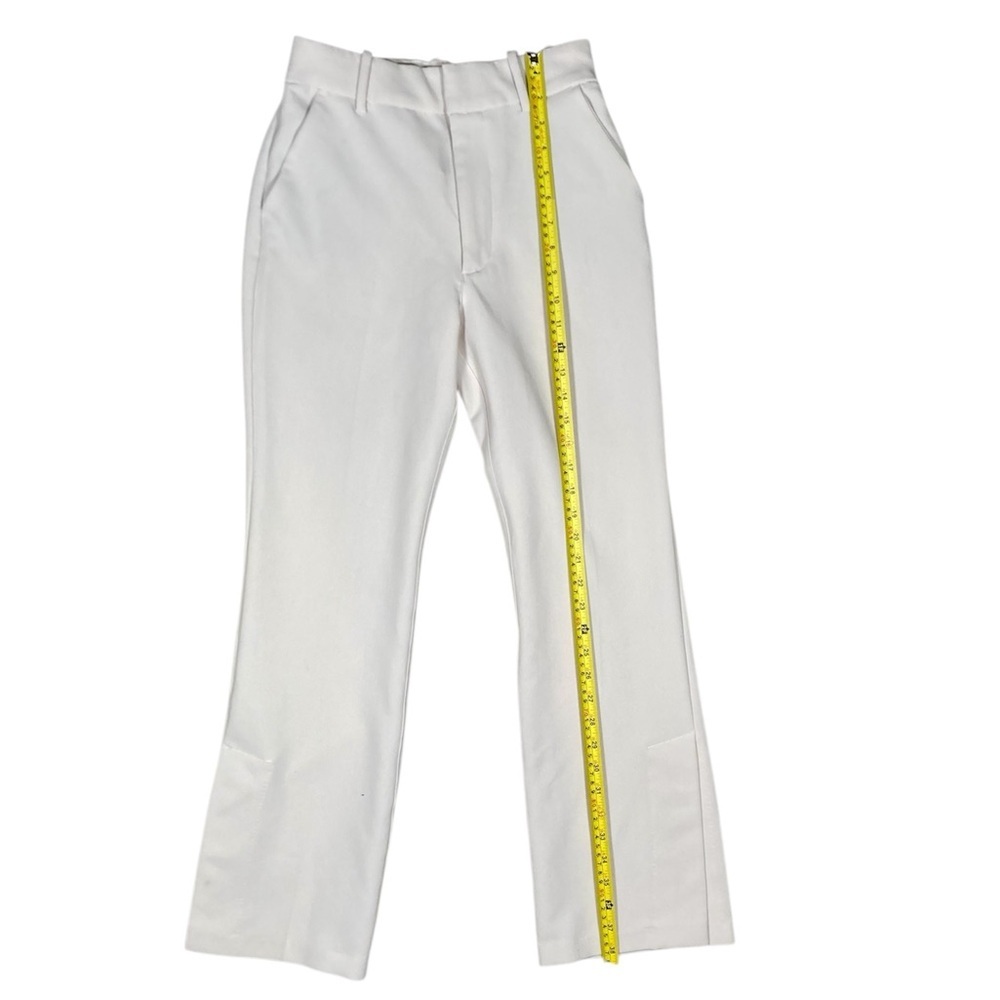 Abercrombie & Fitch Tailored Wide Leg Pants White Size 26​​ - Picture 4 of 8